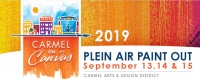 Carmel on Canvas Plein Air Paint Out